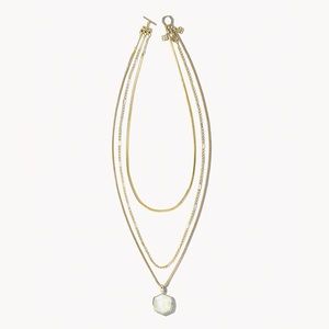 Kendra Scott Davis Triple Strand Necklace